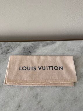 Louis Vuitton Wallet Dust bag